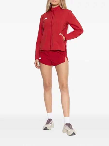 Geacă Adidas cu imagine roșu