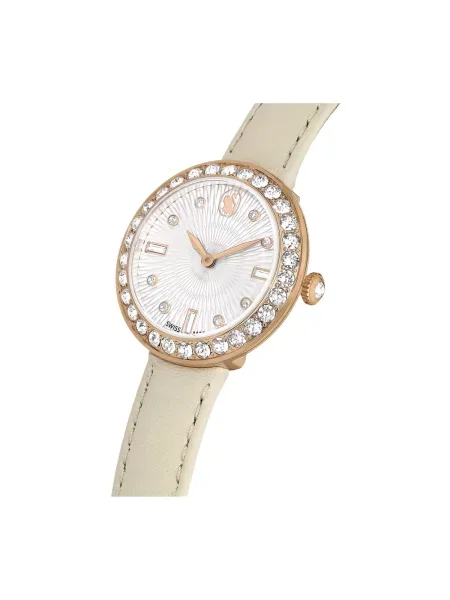 Zegarek Swarovski beżowy