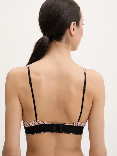 Calvin Klein Underwear trojúhelníková podprsenka oranžová