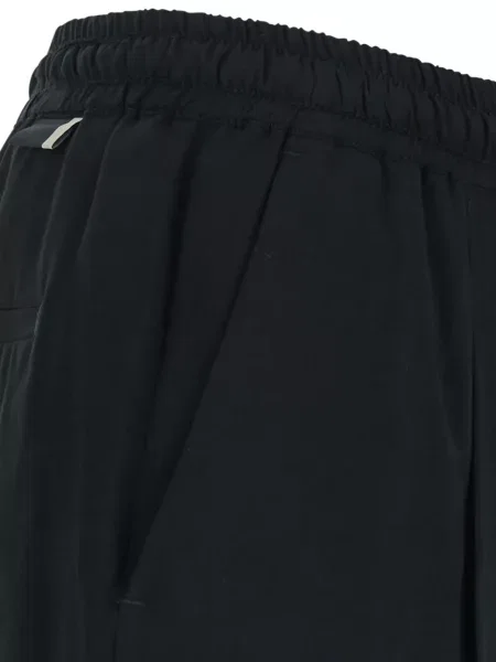 Pantaloni scurți Low Brand cu cordon negru