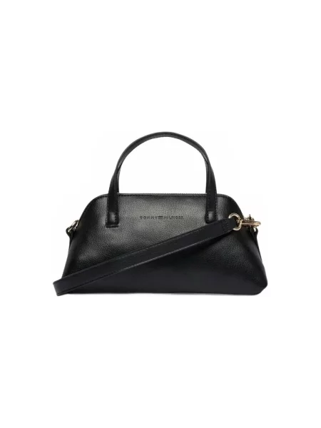 Kabelka Tommy Hilfiger Th Buckle Mini Tote čierna