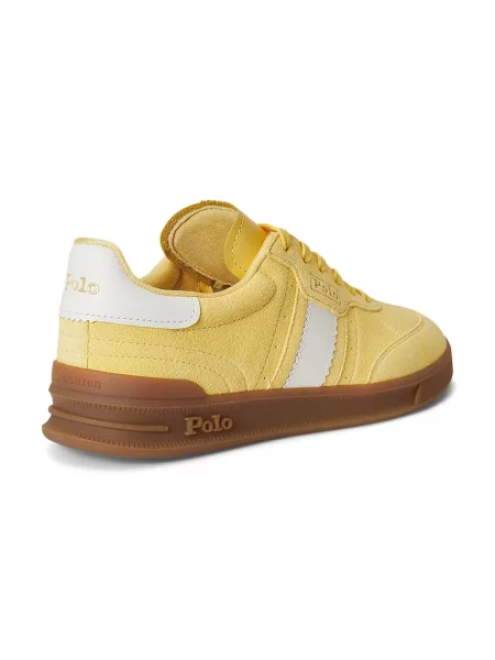 Замшевые кроссовки Polo Ralph Lauren