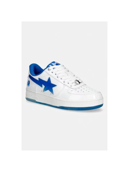 Sneakersy A Bathing Ape® skórzane białe