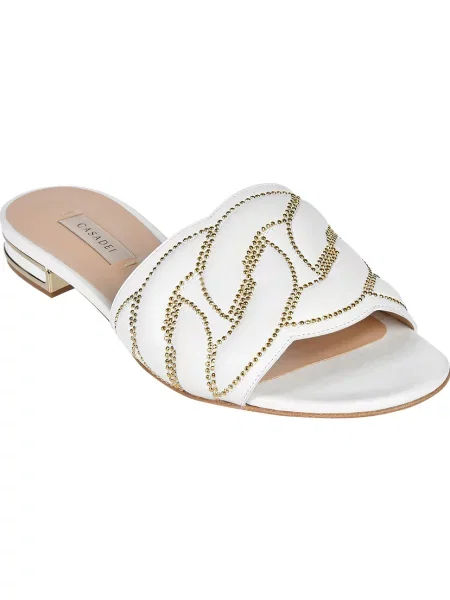 Шлепанцы Casadei белые