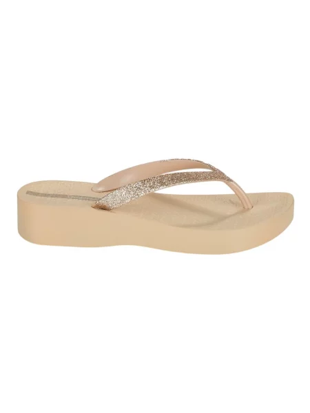 Japonki Ipanema Mesh Chic Plat beżowe