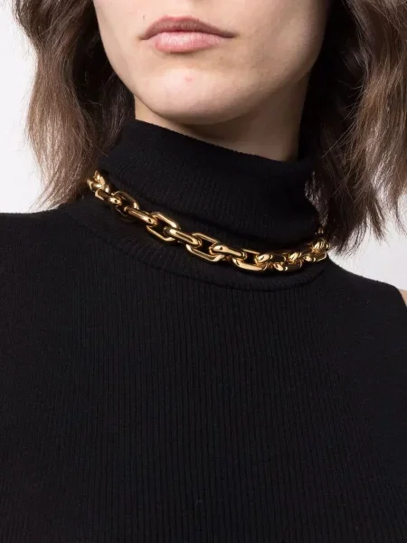 Vėrinys Federica Tosi chunky auksinė