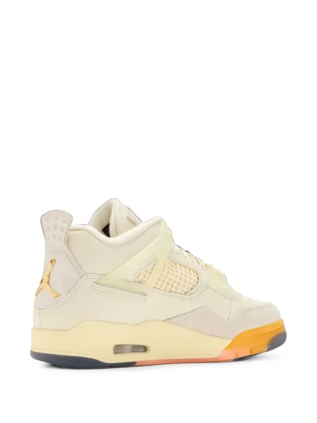 Sneakerși Nike Air Jordan cu șireturi din dantelă retro alb