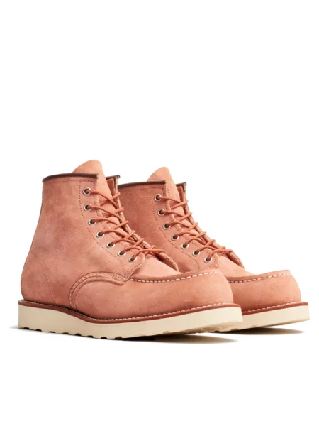 Botki Red Wing Shoes skórzane czerwone