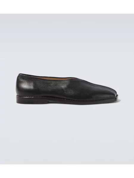 Chiloți Lemaire din piele slip-on negru