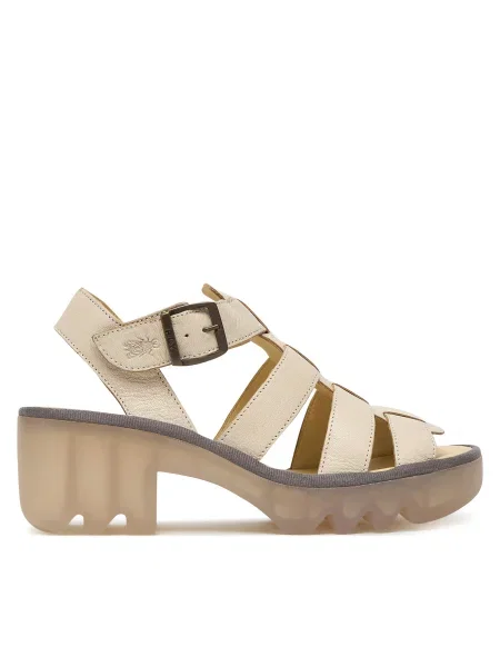 Sandale Fly London Terffly alb