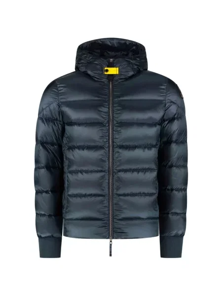 Geacă Parajumpers cu glugă albastru