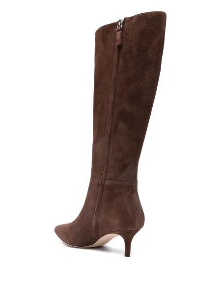Μποτάκια Lauren Ralph Lauren σουέντ καφέ