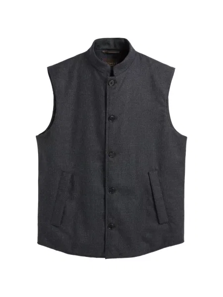 Vestă Slowear de lână gri