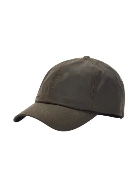 Czapka z daszkiem Barbour zielona