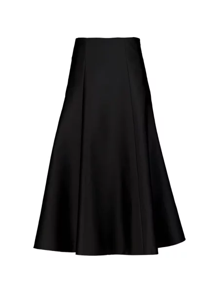 Fustă midi Roland Mouret în linie A negru