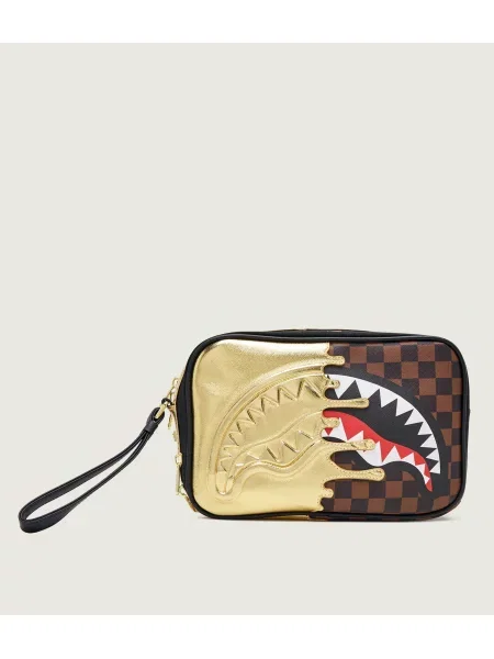 Pungă cosmetică Sprayground maro