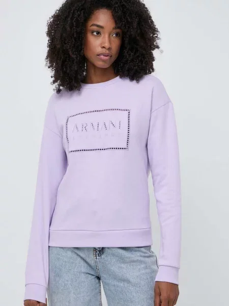 Armani Exchange Hanorac | Straight fit violet