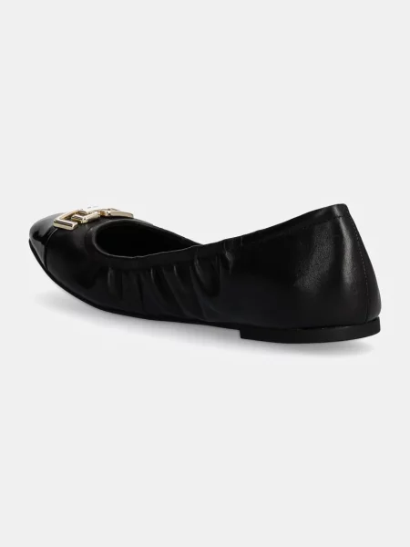 Кожаные балетки Aldo черные