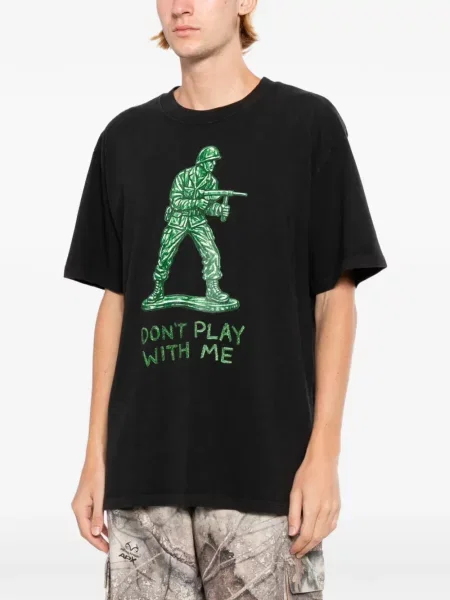 Tricou Melt cu imagine negru
