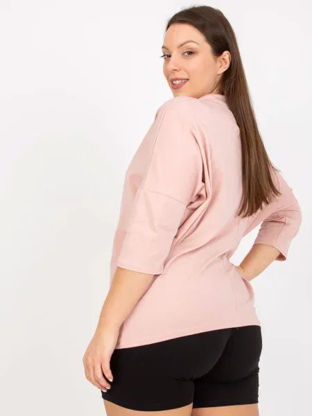 Bluză Fashionhunters roz