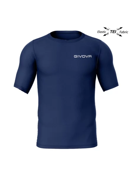 GIVOVA koszulka treningowa t-shirt CORPUS 2 granatowa niebieska