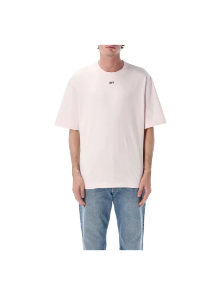 Off-White Rubbed Paint Arrows T-shirt biała