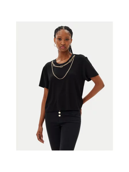 MET T-Shirt Regular Fit μαύρο