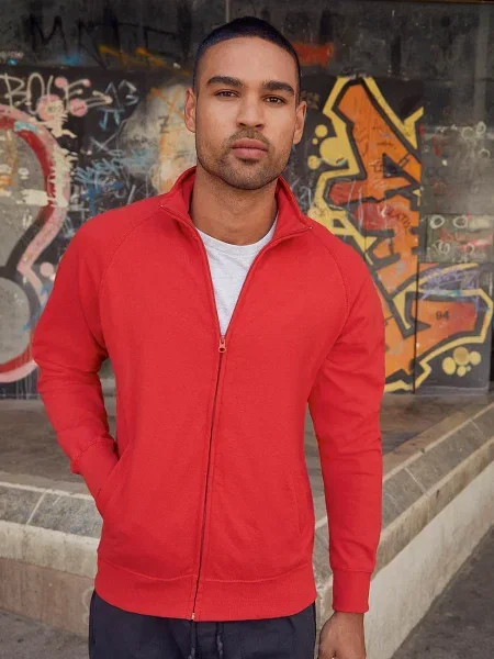 Srajčna jakna Fruit Of The Loom rdeča