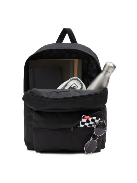VANS Rucsac / alb negru