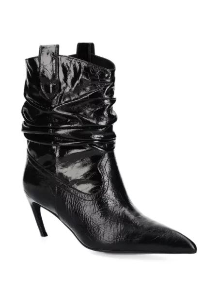 Botine Jeffrey Campbell cu volane negru