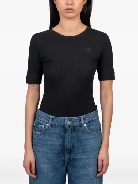 Tricou Ganni negru