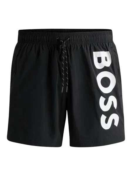 Boss Kąpielówki Bokserki Octopus schwarz czarne