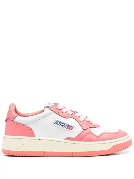 Sneakerși Autry din piele alb