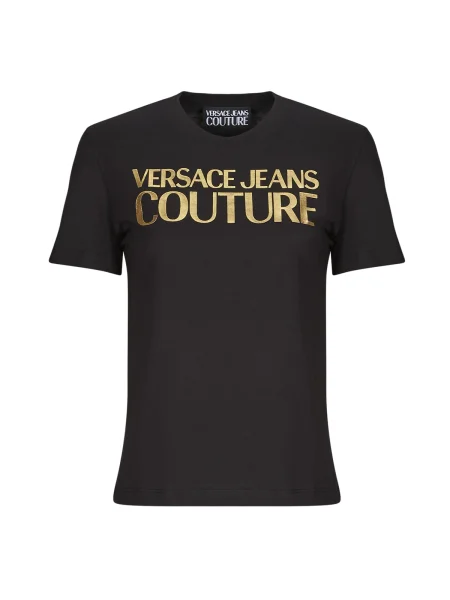 Tricou Versace Jeans Couture negru