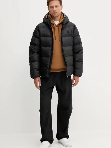 Adidas Geacă din puf Tonal negru