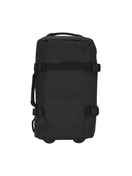 Torba Rains elegancka z nadrukiem czarna