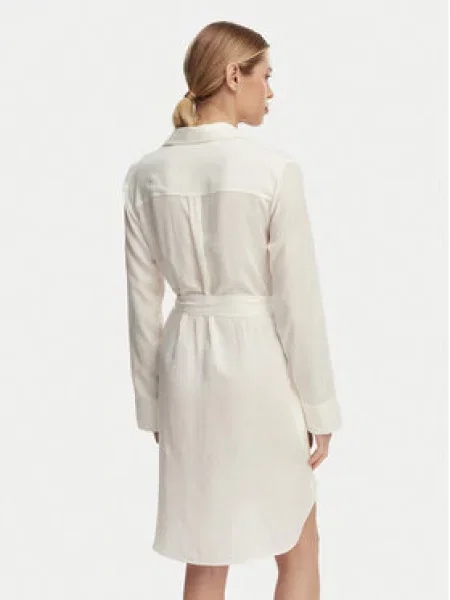 Emporio Armani Srajčna obleka bela