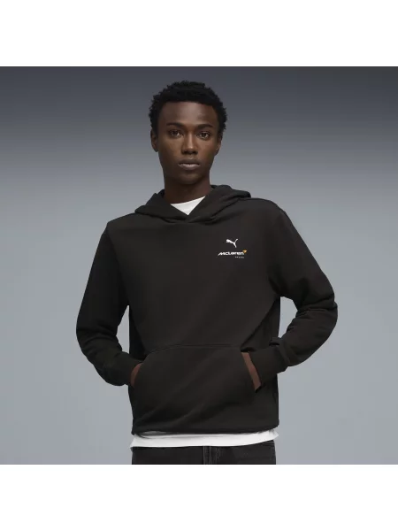 PUMA bluza z kapturem McLAREN RACING Essentials Akcesoria S czarny