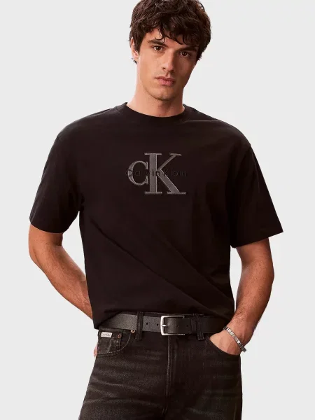 Футболка Calvin Klein Jeans чорна