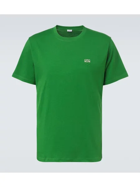 Tricou Loewe din jerseu verde