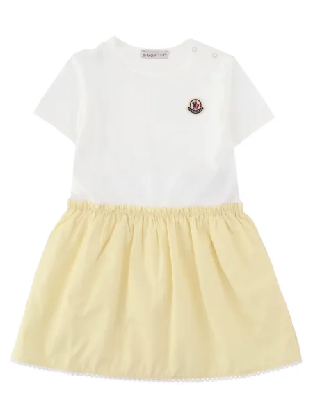 Φόρεμα Moncler Enfant λευκό