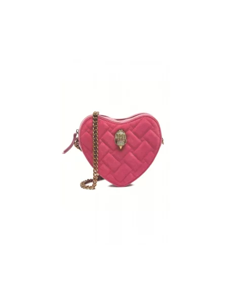 Torebka crossbody Kurt Geiger różowa