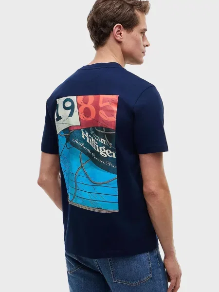 Футболка Tommy Hilfiger синяя