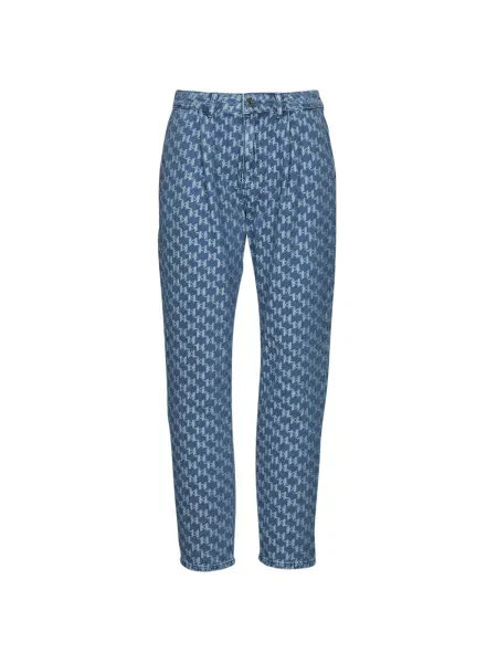 Ravne kavbojke Karl Lagerfeld modra