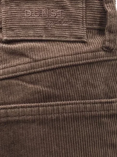 Pantaloni Dunst de catifea cord maro