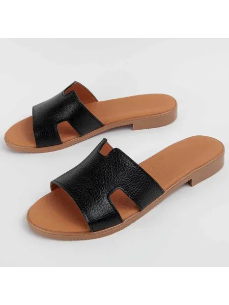 Pantofi Purapiel negru