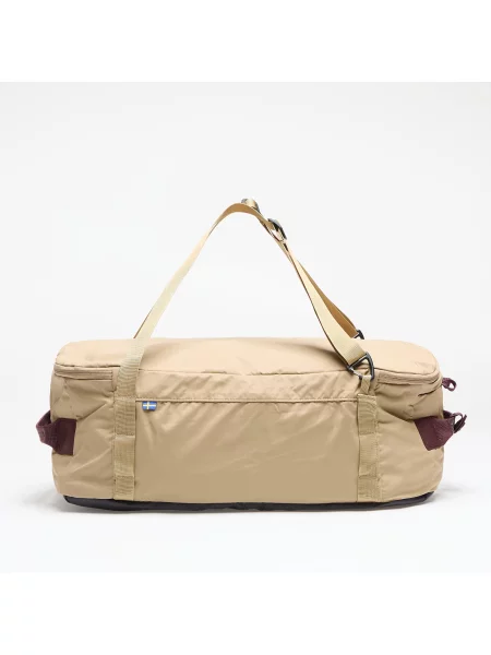 Torba sportowa Fjällräven High Coast Duffel 22 z recyklingowanego żółta