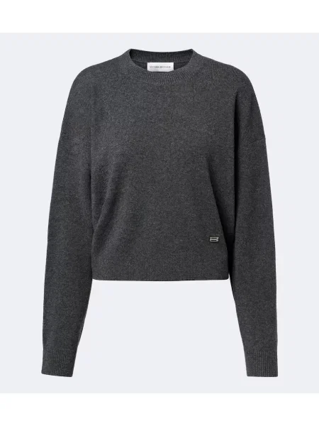 Pulover Victoria Beckham de lână gri