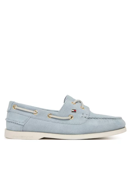 Tommy Hilfiger Μοκασίνια Γαλάζιο