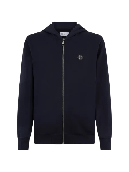 Hanorac cu glugă Philipp Plein albastru